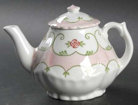 Eloise Pink Child's Teapot & Lid
