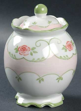 Eloise Pink Sugar Bowl & Lid