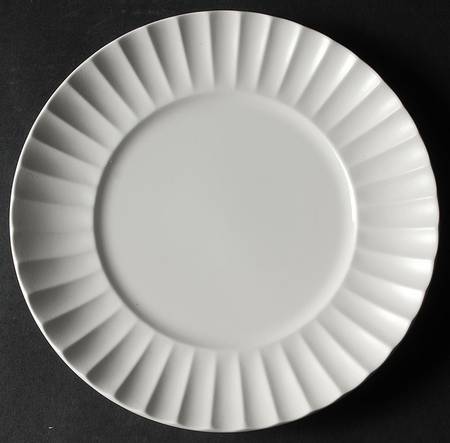 Dynasty White (Matte) Salad Plate