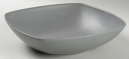 Simplicity Gray Square Soup Bowl