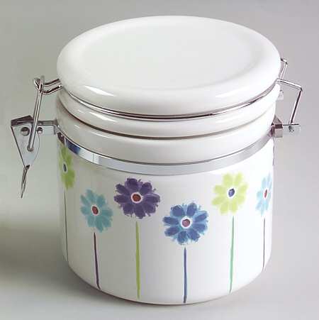 Aroma Blue Small Canister & Lid