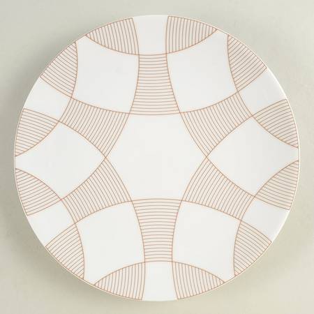 Arch Brown Salad Plate
