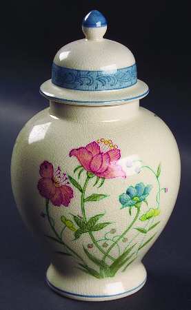 Fleurs de Chantilly Medium Ginger Jar & Lid
