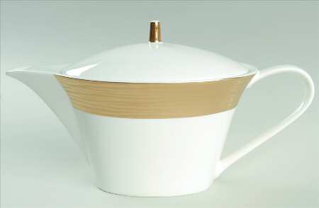 Beechwood Gold Coffee Pot & Lid