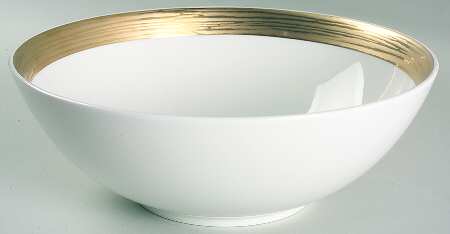 Beechwood Gold 9" Round Vegetable Bowl