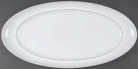Echo 18" Oval Serving Platter