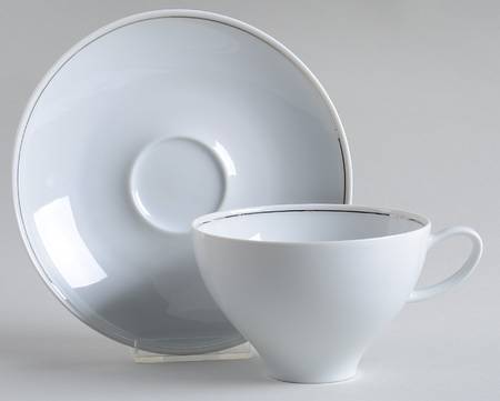Echo Flat Cup & Saucer Set