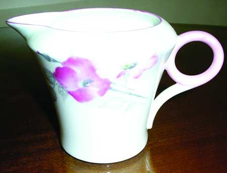 Dog Roses Pink Creamer