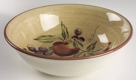 Victoria (Earthenware) 11" Round Vegetable Bowl