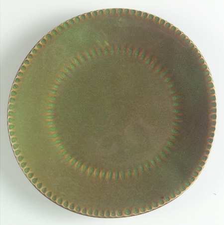 Las Dunas Jungle Green Salad Plate