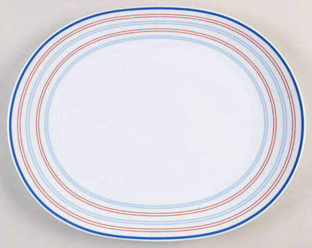 Sail Away 14" Oval Serving Platter