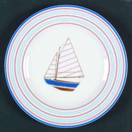 Sail Away Salad Plate