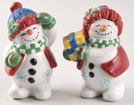 Festive Frosty Salt & Pepper Set