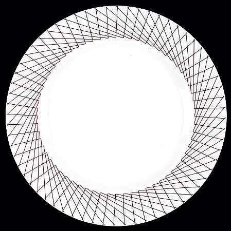 Bridges Salad Plate