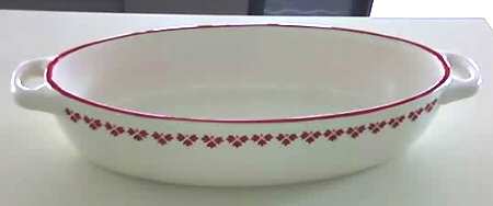 Country Kitchen Oval Vegetable No Lid