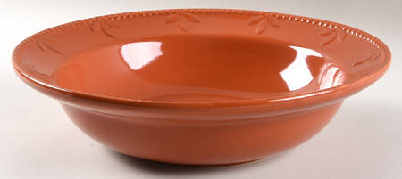 Sorrento Paprika (Orange) 12" Large Salad Serving Bowl