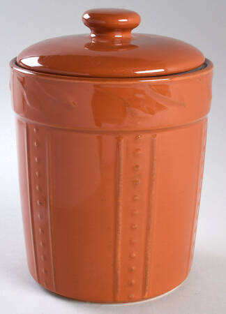 Sorrento Paprika (Orange) Large Canister & Lid