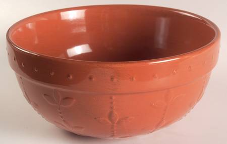 Sorrento Paprika (Orange) 9" Mixing Bowl