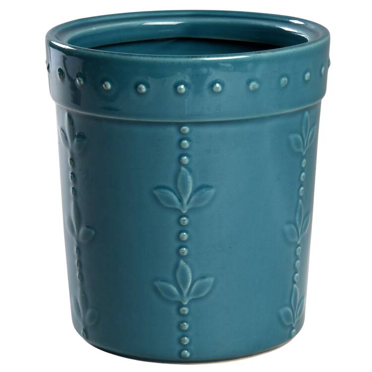 Sorrento Teal Medium Canister No Lid