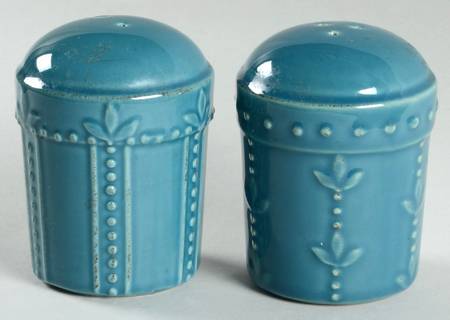 Sorrento Teal Salt & Pepper Set