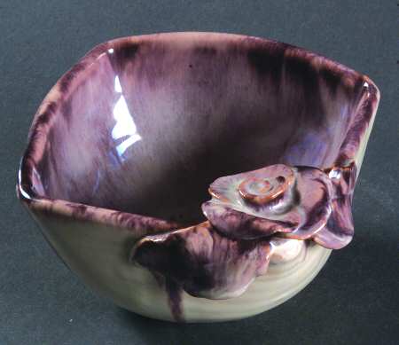 Fruit Mauve (Terra Rose) 4" Square Bowl