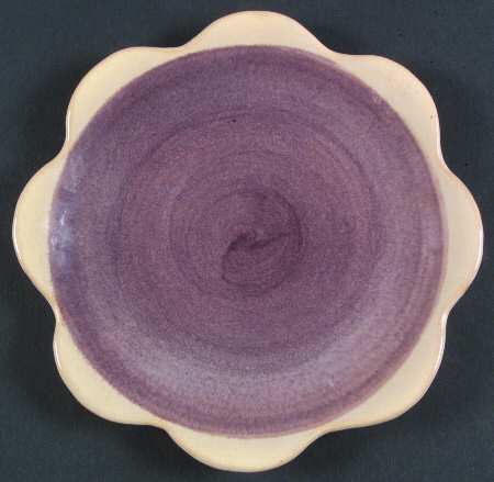 Fruit Mauve (Terra Rose) Salad Plate