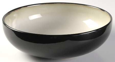 Eclipse Black 9" Round Vegetable Bowl