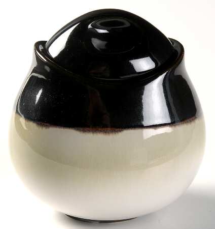 Eclipse Black Sugar Bowl & Lid