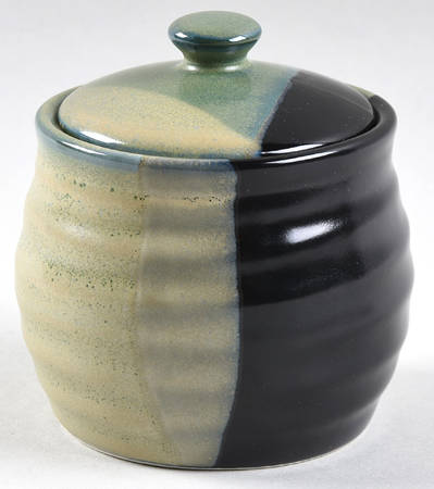 Triangles Sugar Bowl & Lid