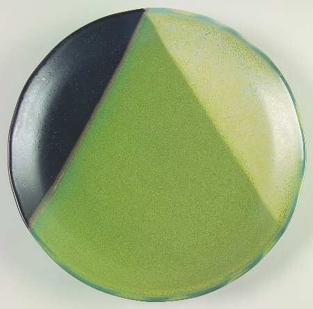 Triangles Salad Plate