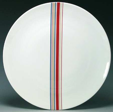 Barcode Red 12" Chop Plate (Round Platter)