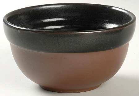 Canyon Black Individual Ice Cream Dish