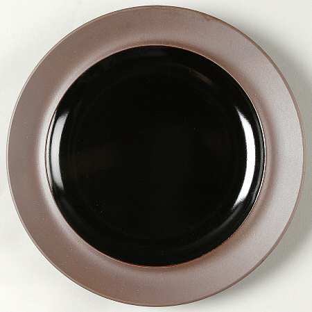 Canyon Black Salad Plate