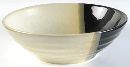 Trio Black Coupe Soup Bowl