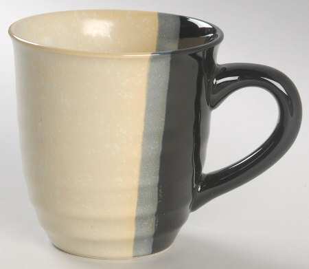 Trio Black Mug