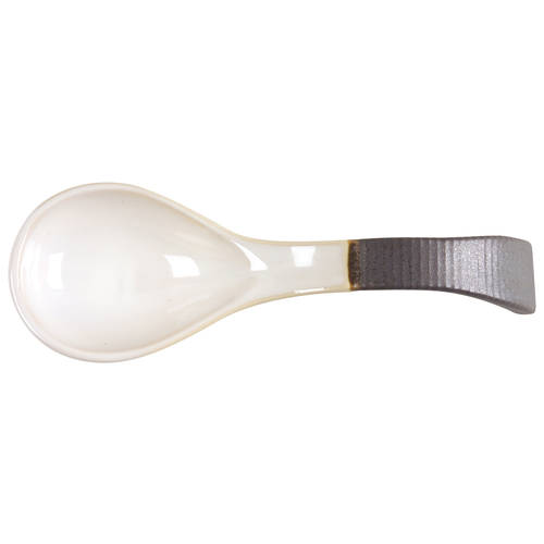 Pristine Charcoal Spoon Rest/Holder (Holds 1 Spoon) by Sango