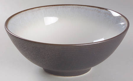 Pristine Charcoal Soup/Cereal Bowl