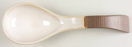 Pristine Mocha Spoon Rest/Holder (Holds 1 Spoon)
