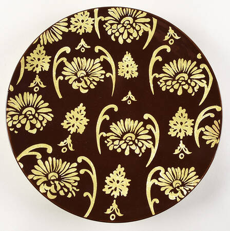 Floret Sage 12" Chop Plate (Round Platter)