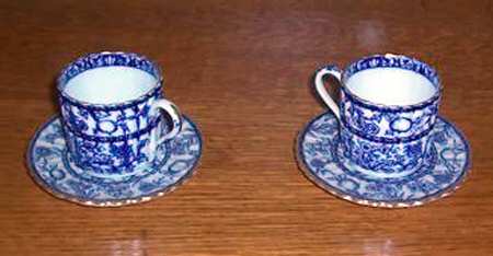 1-3742 Flat Cup & Saucer Set