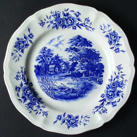 Romantic Blue by Sarreguemines