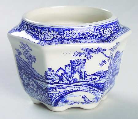 Brigadoon Blue Mini Open Sugar Bowl