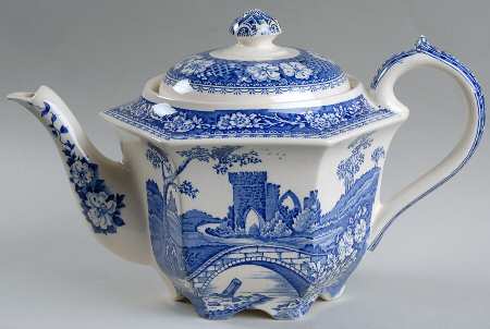 Brigadoon Blue Teapot & Lid