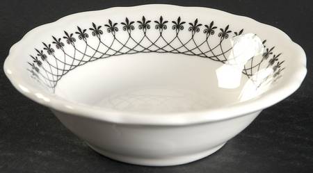 Black Lace Fruit/Dessert (Sauce) Bowl