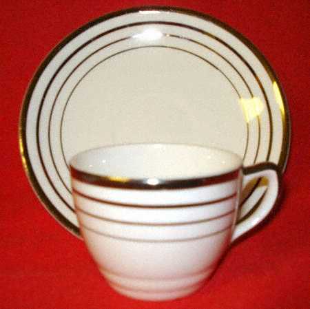 SLM323 Flat Cup & Saucer Set