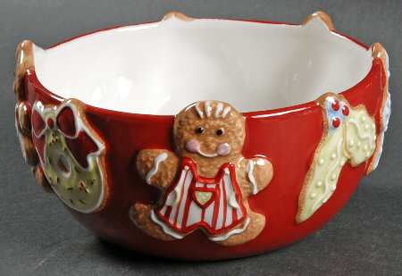 Homemade Holidays Soup/Cereal Bowl