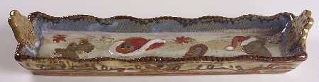 Canyon Ranch Christmas Rectangular Treat Tray