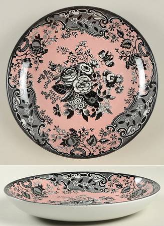 Blue Room Garden Collection (Mixed Colors) 8" Individual Pasta Bowl