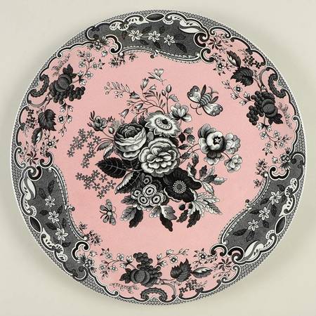 Blue Room Garden Collection (Mixed Colors) 12" Chop Plate (Round Platter)