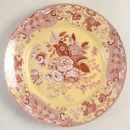 Blue Room Garden Collection (Mixed Colors) 12" Pizza Plate
